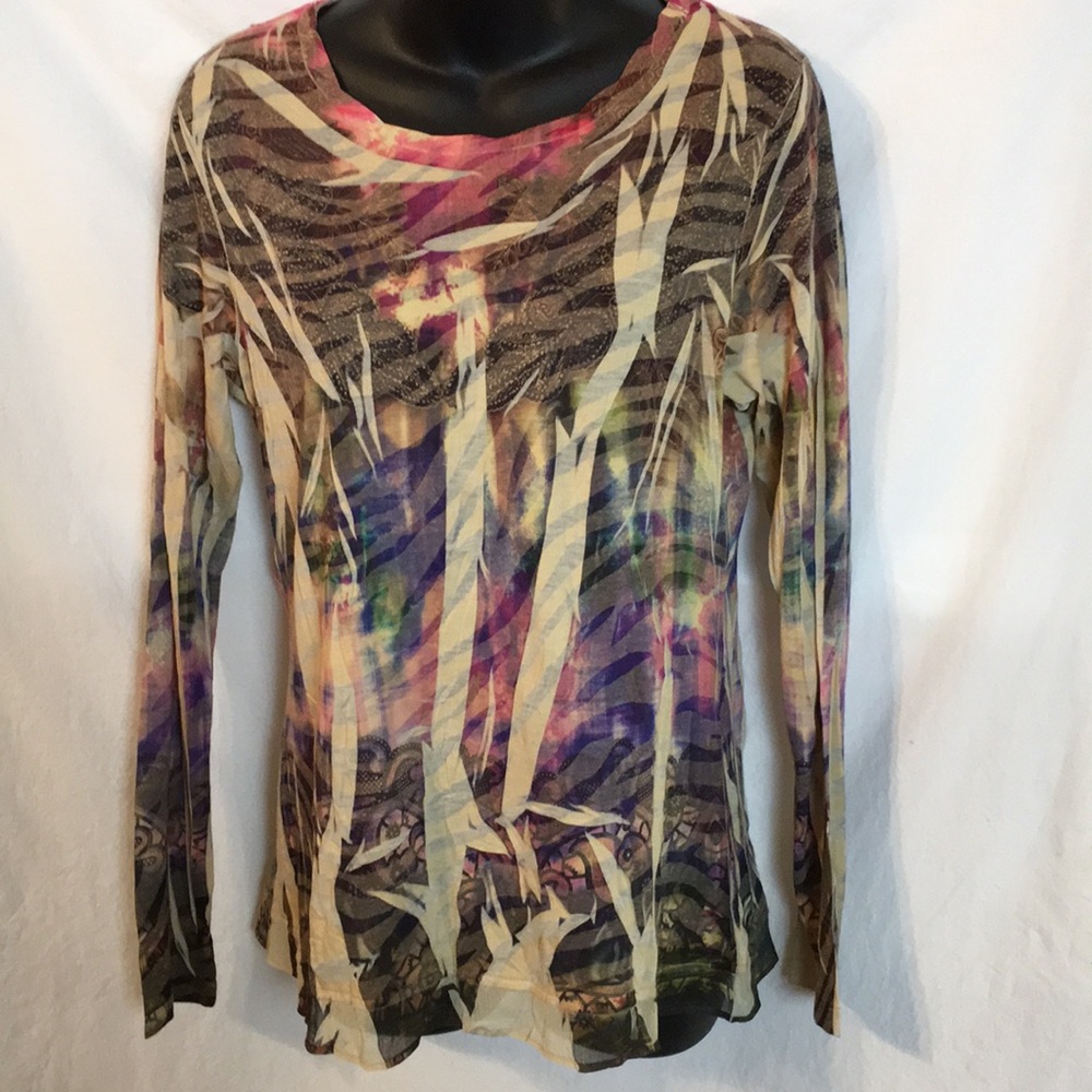 Sublimation Tunic Top Cut Away Back Size Large